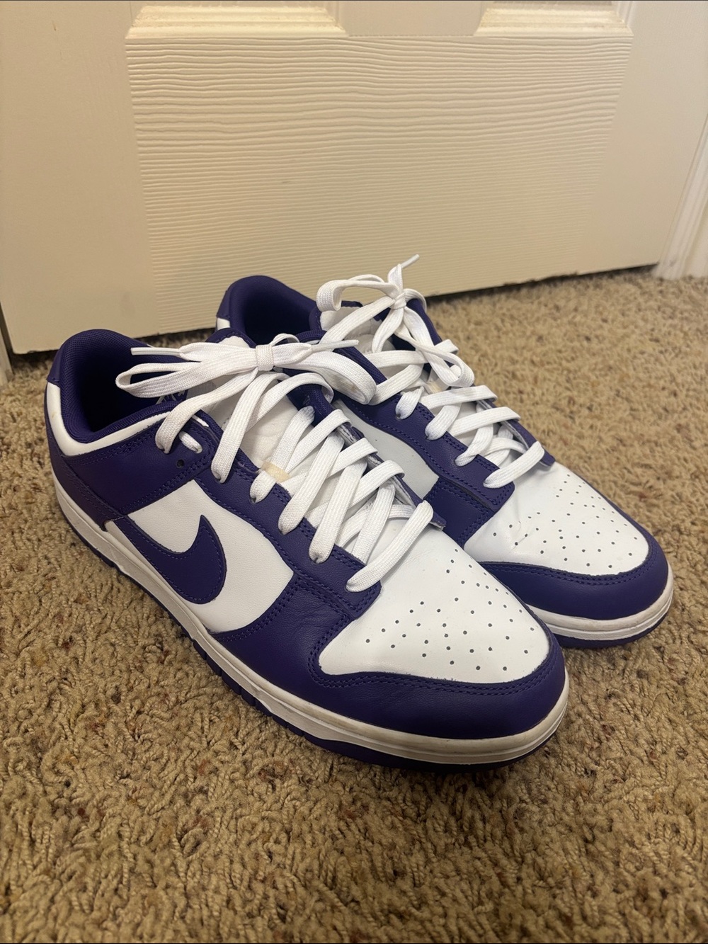 Nike Dunk Low Championship Court Purple Men’s Size 12